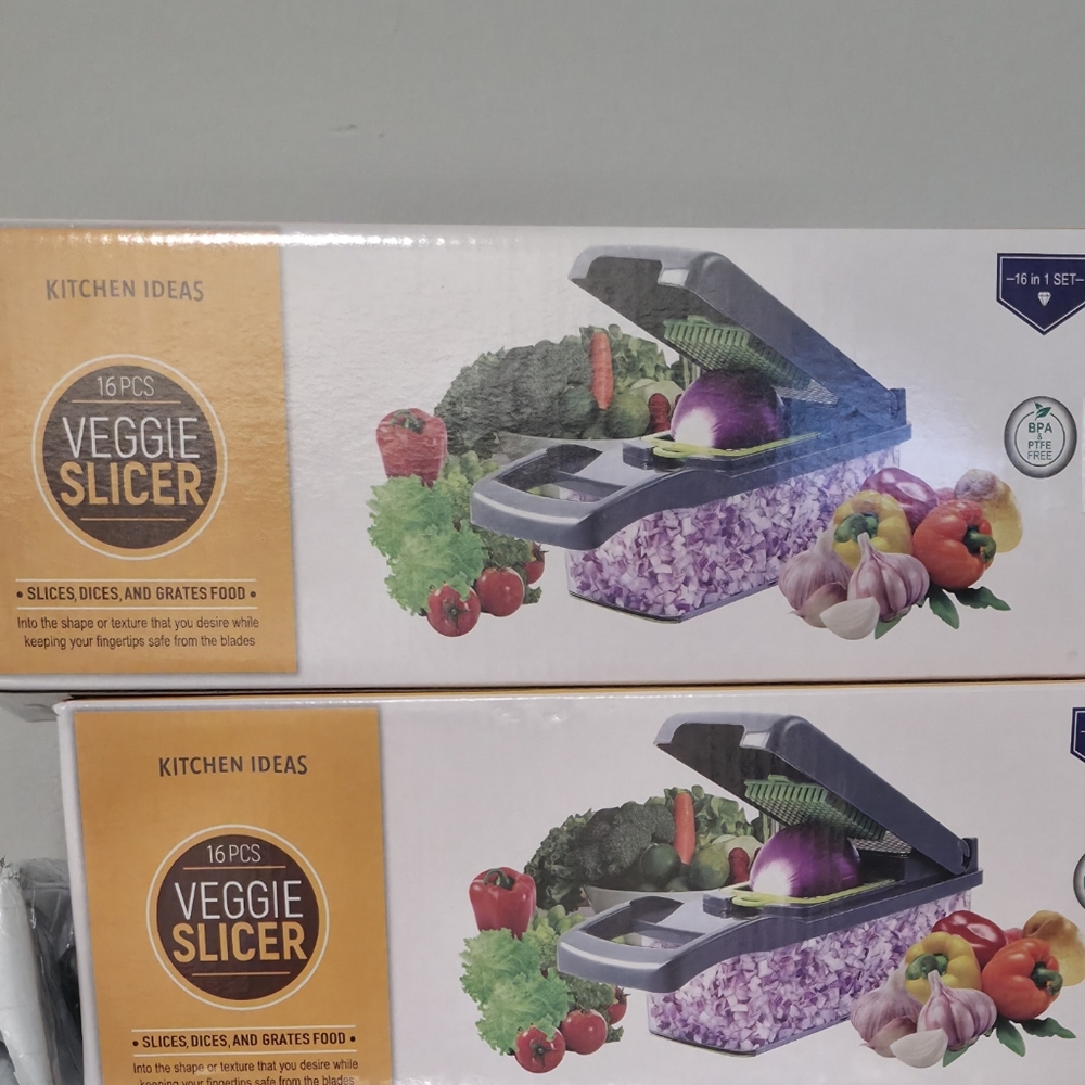 Kitchen Ideas 16-Piece Veggie Slicer - Picture 2 of 2